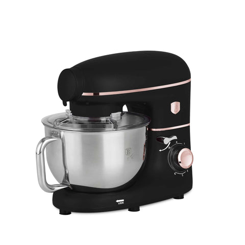 BH/9534, Robot de cuina multifunció 4 en 1, negre, or rosa, robot de cuina, multiusos, elèctric, batedora de peu, robot de cuina