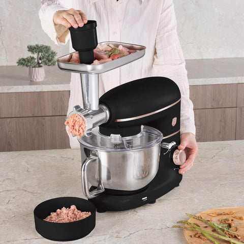 BH/9534, BH/9269, Robot de cocina multifunción 4 en 1, Negro, Oro rosa, Robot de cocina, Multi, Eléctrico, Batidora de pie, Robot de cocina, Imagen tipo estilo de vida: detalles y funciones.