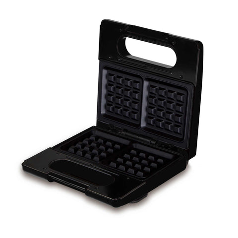 BH/9586, sandwichera 3 en 1 con placas desmontables, negra, oro rosa, sandwichera 3 en 1, eléctrica, sandwichera eléctrica, prensa para paninis, panini maker, parrilla, waflera, multifuncional, electrodomésticos de cocina, sandwichera