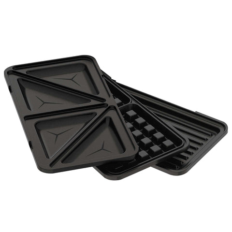 Sandwichera 3 en 1 con placas desmontables