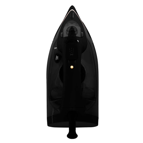 Imagem do ferro de passar. Parte da Coleção Rosa Negra. Características: • 220-240V, 50/60Hz, 2200 W • Funções: Seco/Vapor/Jato de água/Spray/Autolimpeza • Capacidade do reservatório de água: 300 ml • Dimensões da base: 22,4*12,3 cm • Comprimento de .... (Imagem de estúdio). Produto oficial Berlinger Haus, com o apoio da Promintra sl.
