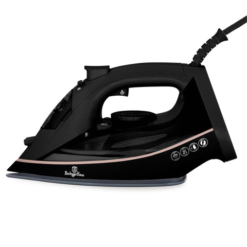 BH/9592, Plancha, Negra, Oro Rosa, Eléctrica, Plancha de Vapor, Electrodomésticos
