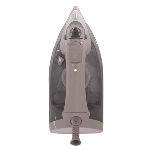 Imatge del producte de la planxa. Part de la col·lecció Taupe. Característiques: • 220-240V, 50/60Hz, 2200 W • Funcions: Sec/Vapor/Ràfega/Ruixat/Autoneteja • Capacitat del dipòsit d'aigua: 300 ml • Mida de la sola: 22,4*12,3 cm • Longitud de .... (Studio). Producte oficial de Berlinger, impulsat per Promintra sl.