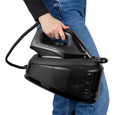 BH/9596, Plancha de vapor, Negro, Oro rosa, Plancha de vapor, Eléctrica, Plancha, Electrodomésticos