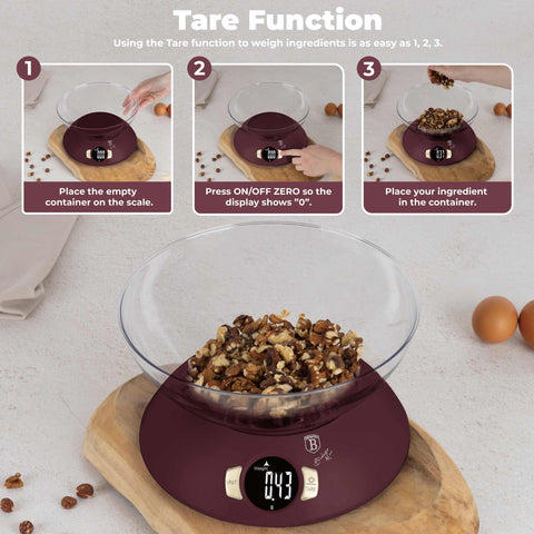 Báscula De Cocina Con Recipiente