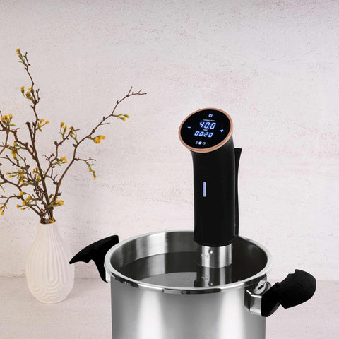BH/9658, Varilla sous vide impermeable, Negro, Oro rosa, Varilla sous vide, Eléctrica, Electrodomésticos de cocina, Sous Vide