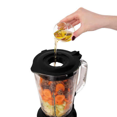 Liquidificador de mesa com jarra de VIDRO de 1,5L 1000W