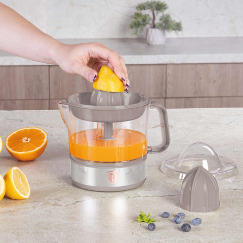 BH/9719, Exprimidor eléctrico de cítricos, color topo mate, exprimidor de cítricos, eléctrico, exprimidor de zumo de naranja, exprimidor de limón, electrodomésticos de cocina, exprimidor