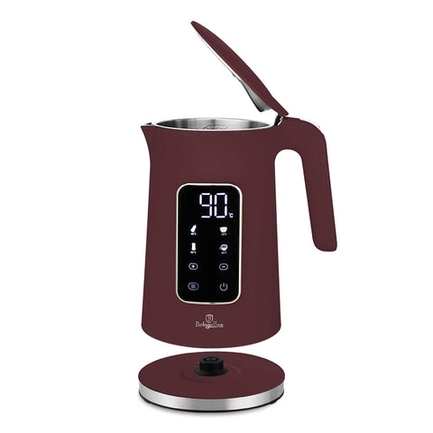 BH/9735, Hervidor eléctrico digital, Matt Bordeaux, Hervidor eléctrico e., Eléctrico, Hervidor eléctrico digital A, Electrodomésticos de cocina, Hervidor