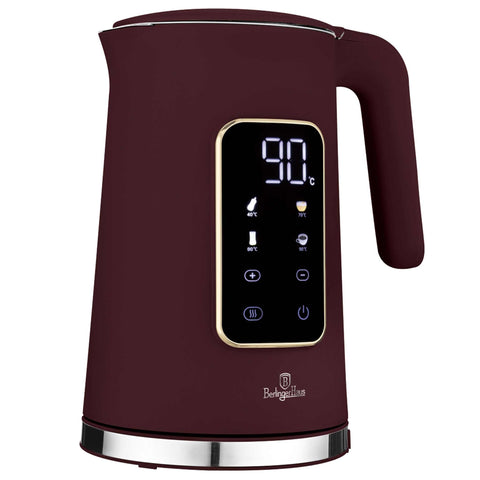 BH/9735, Hervidor eléctrico digital, Matt Bordeaux, Hervidor eléctrico e., Eléctrico, Hervidor eléctrico digital A, Electrodomésticos de cocina, Hervidor