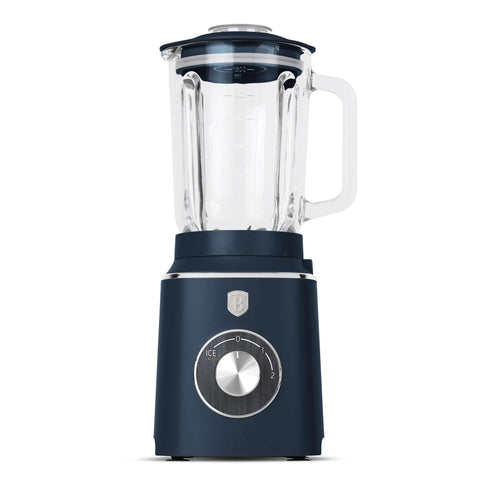 1000 W, 5 l, azul mate, batidora, batidora de vaso, Batidora de vaso con jarra de cristal de 1, BH/9766, blender, Deep Sea Collection, ekitchen, eléctrica, gris madera, Kitchen Appliances, kitchen electrodomesticos, turmix