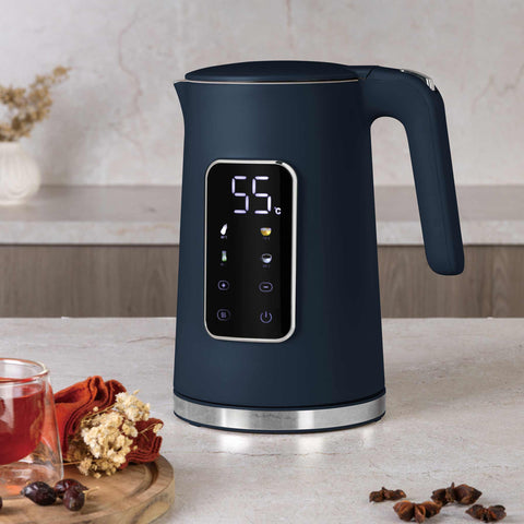 BH/9767, Hervidor eléctrico digital, Azul mate, Hervidor eléctrico e., Eléctrico, Hervidor eléctrico digital A, Electrodomésticos de cocina, Hervidor
