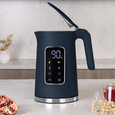 BH/9767, Hervidor eléctrico digital, Azul mate, Hervidor eléctrico e., Eléctrico, Hervidor eléctrico digital A, Electrodomésticos de cocina, Hervidor
