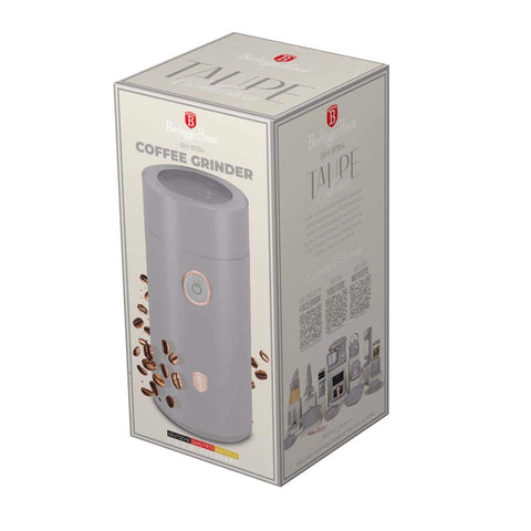 BH/9784, NUEVO, Molinillo de café eléctrico, color topo, molinillo de café, eléctrico, molinillo de café eléctrico,Berlinger Haus, Promintra