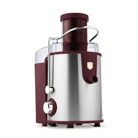 Product image of Juice extractor. Part of the Leonardo Collection . Features: • Material: stainless steel body, stainless steel filter • Capacity: 600 ml juice cup, 1300 ml pulp cup • 220-240V 50-60Hz 500W • Length of power c.... (Studio view). Official Berlinger Haus product, boosted by Promintra sl.