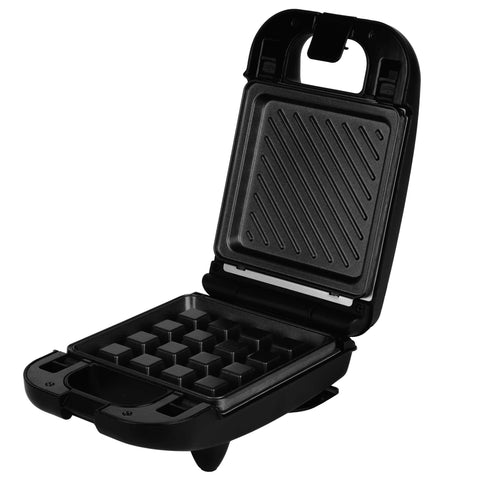 Sandwichera 3 En 1 Con Placas Desmontables