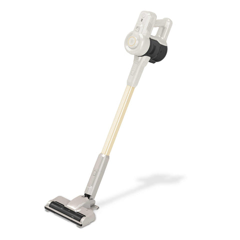 Product image of Vacuum cleaner. Part of the Sahara Collection . Features: • Voltage: 22,2 V (Li-ION battery) • 165 W • 12Kpa powerful suction • Accessories: • 2 in 1 brush with LED ligths • Long crevice tool • Sofa brush .... (Studio view). Official Berlinger Haus product, boosted by Promintra sl.