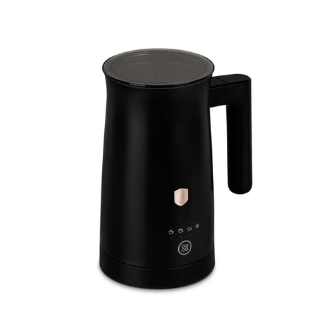 Product image of 4in1 milk frother. Part of the Black Rose Collection . Features: • Material: stainless steel, plastic • Capacity for heating: 300 ml • Capacity for foaming: 150 ml • Voltage: 220-240V, 50/60Hz • Power: 500W • Mag.... (Studio view). Official Berlinger Haus product, boosted by Promintra sl.