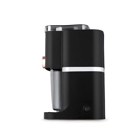 Product image of Ice crusher. Part of the Black Rose Collection . Features: • Power: 30W • Voltage: 220-240V, 50/60 Hz • Jar capacity: 1,1L • Accessories: • Measuring cup • Stirring paddle • Size: 21,4*19,8*31 cm • Length o.... (Studio view). Official Berlinger Haus product, boosted by Promintra sl.