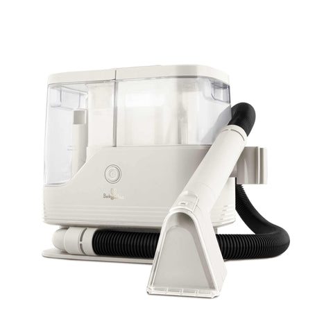 Imagem do aspirador de manchas Spot Cleaner. Parte da Coleção Sahara. Características: • 220-240V, 50/60Hz, 500 W • Sucção superpotente >11Kpa • Reservatório de água limpa: 1,05 L • Reservatório de água suja: 0,84 L • Acessórios: • Bocal de limpeza... (Vista de estúdio). Produto oficial Berlinger Haus, com o apoio da Promintra sl.