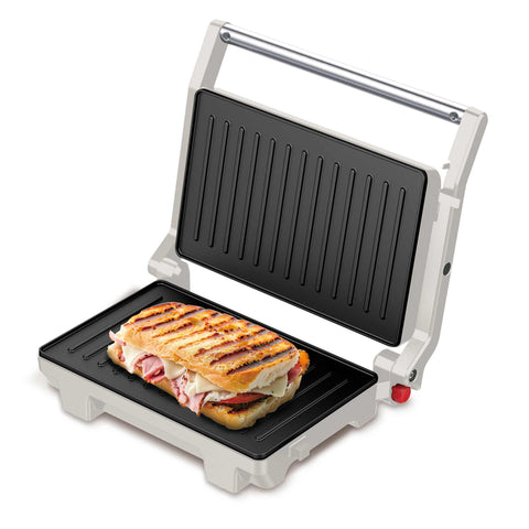 Product image of Electric grill. Part of the Sahara Collection . Features: • Power: 1000 W • Voltage: 220-240 V, 50/60Hz • Plate size: 23*14,5 cm • NON-STICK coating on plate • Ready light indicator • Length of power cord:.... (Studio view). Official Berlinger Haus product, boosted by Promintra sl.