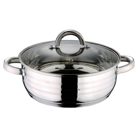 Olla Baja Con Tapa 20Cm
