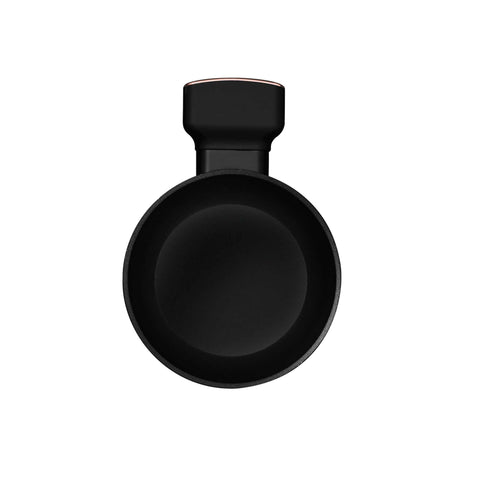 Product image of Mini pan 16cm. Part of the MATTE BLACK- ROSE GOLD . Features: • Material: forged aluminum with non-stick titanPro coating • Mini pan Ø16 cm • Color: matt black- rose gold. (Studio view). Official Berlinger Haus product, boosted by Promintra sl.