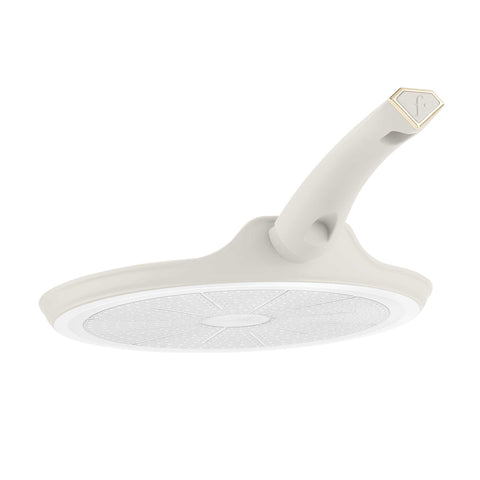 Product image of Pancake pan 28cm. Part of the MATTE CREAM- GOLD . Features: • Material: forged aluminum with non-stick titanPro coating • Pancake pan Ø28cm • Color: matt cream- gold. (Studio view). Official Berlinger Haus product, boosted by Promintra sl.