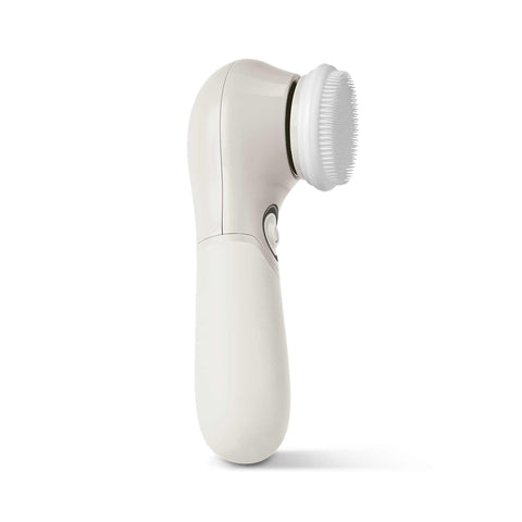 Product image of 3in1 facial cleanser. Part of the MATTE CREAM- GOLD . Features: • Size: 169*60*74 mm • 3 different brush heads: • Cleaning & clearing brush • Deep cleaning brush • Silicone cleaning brush • Batteries: 2 pcs AA (.... (Studio view). Official Berlinger Haus product, boosted by Promintra sl.