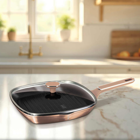 Sartén Grill Con Tapa 28Cm, Imagen lifestyle