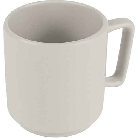 Juego de tazas, cerámica, porcelana, gres, juego de tazas, crema mate, NUEVO, BH/10010