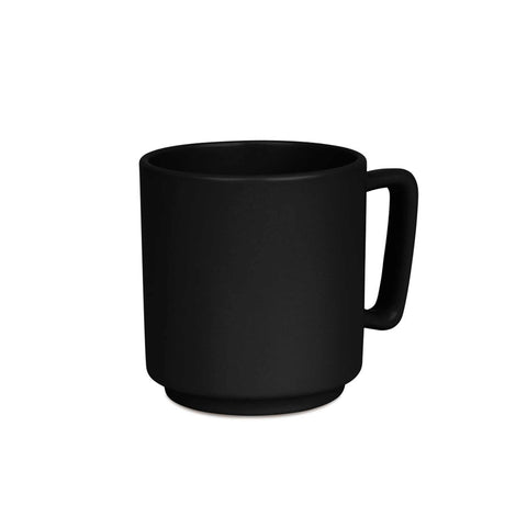  BH/10014A, BH/10014, juego de tazas de 4 piezas, negro mate, juego de tazas, cerámica/porcelana/gres, vajilla, taza