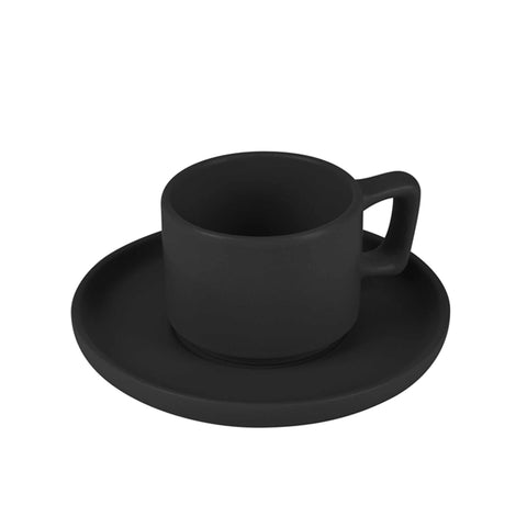 Juego De 4 Tazas De Espresso + 4 Piezas