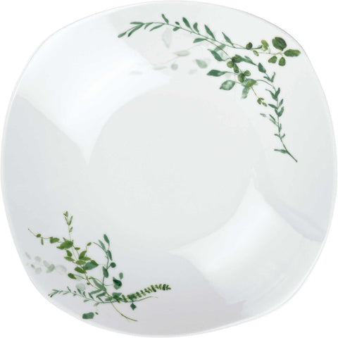  BH/10200, vajilla de 18 piezas, blanco, verde, vajilla de 18 piezas, cerámica/porcelana/gres, vajilla, juego, juego de cuenco y plato, vajilla de cerámica/porcelana, vajilla, juego de vajilla