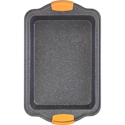 asador rectangular, juego de asadores, mango de silicona, utensilios para hornear, horneado, utensilios para hornear - asador rectangular c., negro, BH/1141