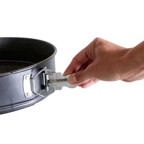  BH/1143, Molde desmontable redondo de 28 cm, Negro, Utensilios para hornear, Molde desmontable redondo, Molde desmontable redondo, Pastel, Horneado, Acoplamiento, Molde desmontable