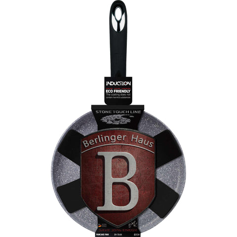  BH/1164N, Sartén para panqueques de 25 cm, Gris, Sartén para panqueques de 25 cm, Sartén para panqueques, Utensilios de cocina, Cocina, Sartenes, Sartén para crepes/panqueques