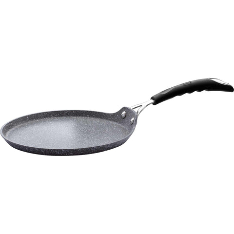 Sartén para panqueques, utensilios de cocina, cocinar, sartén para panqueques de 25 cm, gris, BH/1164N