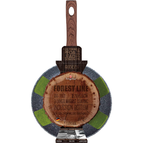 BH/1193N, Sartén 28cm, Madera, Gris, Sartén 28 cm, Sartén, Sartén, Utensilios de cocina, Cocina