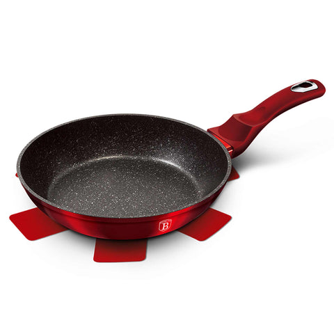 sartén, sartén, utensilios de cocina, cocinar,,sartén de 30 cm,burdeos,rojo,RENEW,BH/1254N,BH/1254NPR