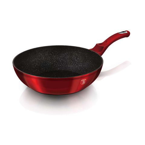  BH/1267NB,BH/1267N,BH/1267NPR,Wok 28cm,Borgoña,Rojo,Wok 28 cm,wok,utensilios de cocina,cocinar,Sartenes
