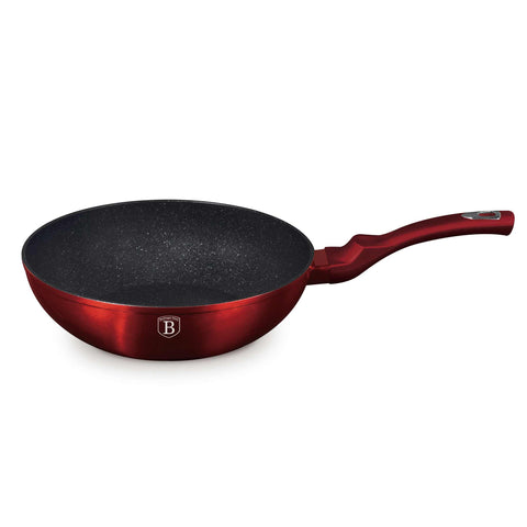  BH/1267NPR,BH/1267N,BH/1267NB,Wok 28cm,Borgoña,Rojo,Wok 28 cm,wok,utensilios de cocina,cocinar,Sartenes