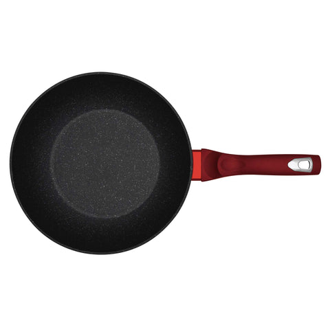  BH/1267NPR,BH/1267N,BH/1267NB,Wok 28cm,Borgoña,Rojo,Wok 28 cm,wok,utensilios de cocina,cocinar,Sartenes