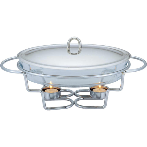 BH/1382, Calentador de alimentos ovalado 3L, Acero inoxidable, Calentador de alimentos, Ovalado, Almacenamiento de alimentos