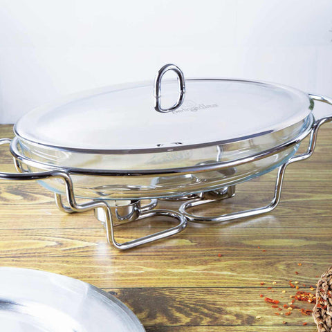 BH/1382, Calentador de alimentos ovalado 3L, Acero inoxidable, Calentador de alimentos, Ovalado, Almacenamiento de alimentos