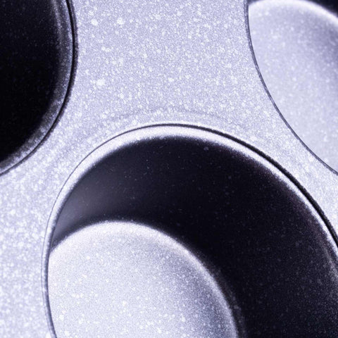  BH/1436, Molde para muffins de 12 tazas, Negro, Utensilios para hornear, Molde para muffins de 12 tazas, Molde para muffins, Muffin, Horneado