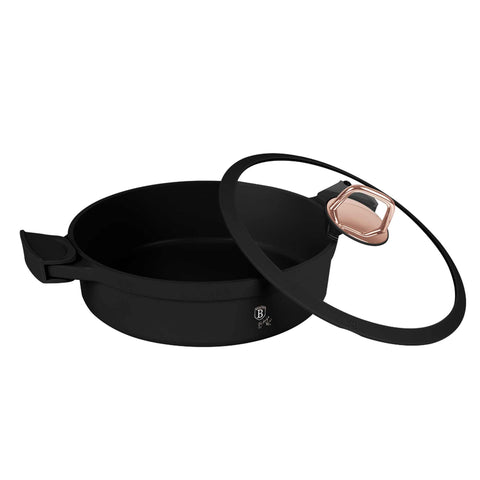 Olla Baja Con Tapa 28Cm