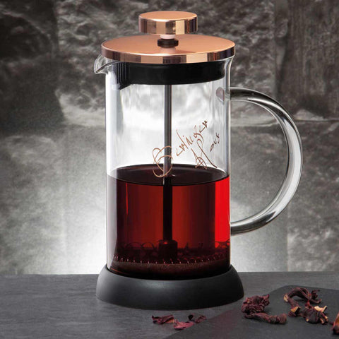  BH/1493, Cafetera de émbolo para café y té de 350 ml, Oro rosa, Cafetera de émbolo para café y té, Cafetera de émbolo para café y té, Prensa francesa, Electrodomésticos de cocina, Cafetera