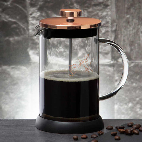  BH/1494, Cafetera de émbolo para café y té de 600 ml, Oro rosa, Cafetera de émbolo para café y té, Cafetera de émbolo para café y té, Prensa francesa, Electrodomésticos de cocina, Cafetera