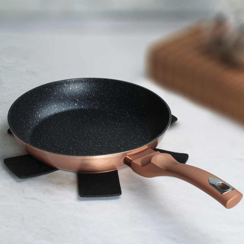 BH/1511N, BH/1511NPR, Frypan 30cm, rose-gold, 30 cm frypan, frypan, frying pan, cookware, cooking, Berlinger Haus, Promintra, giftbox, conceptual, lifestyle